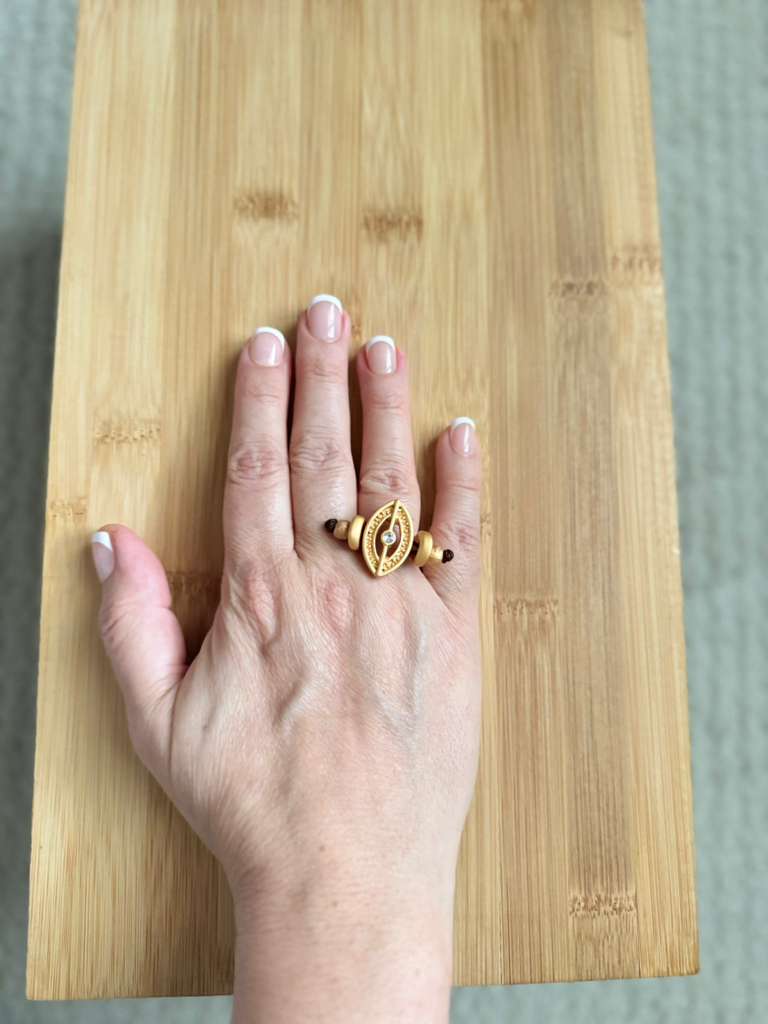 Luxe Crystal Band Ring